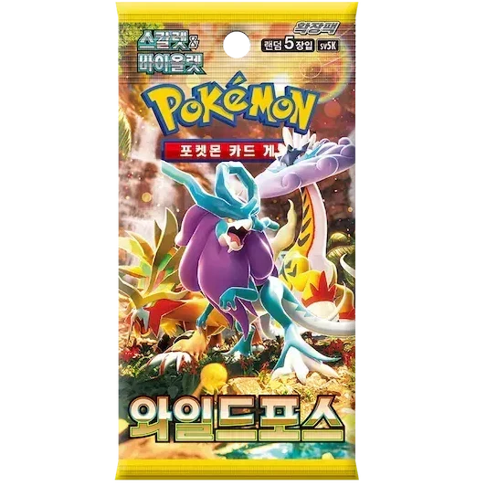 Booster Box Wild Force | Pokémon | Korean