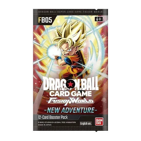 Booster Box FB05 | New Adventure | Fusion World | DRAGON BALL | English